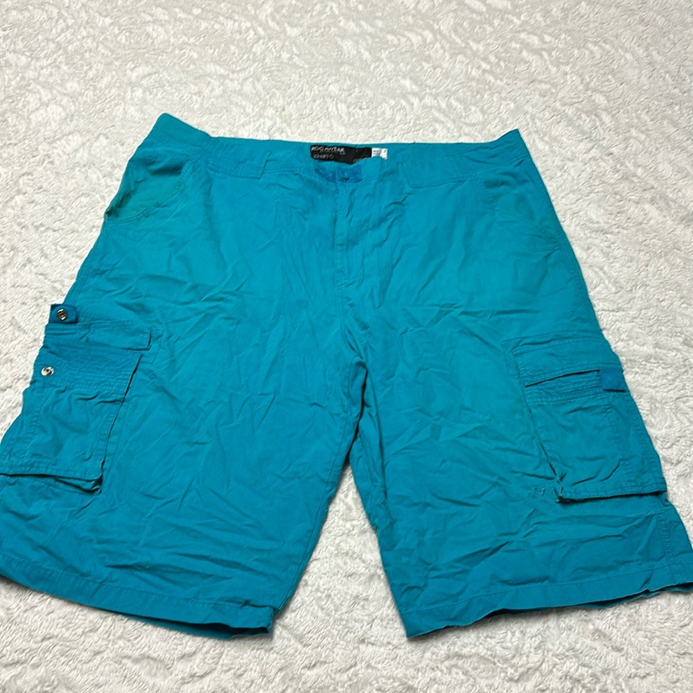 Men’s Rocawear R+ Shorts Blue Cargo size 42 Waist
